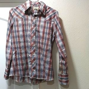 Wrangler vintage pearlsnap Western shirt